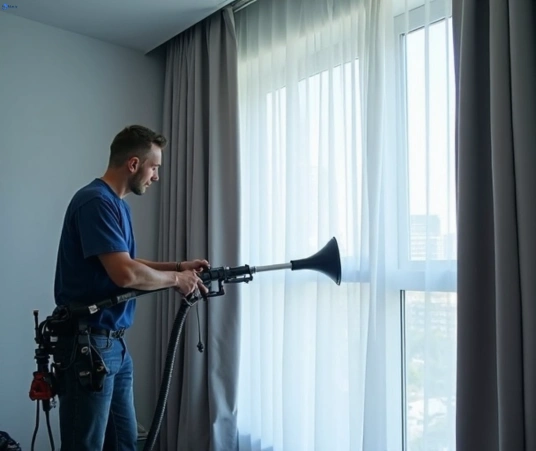 Professional curtain stain removal process equipment Matty Curtain Cleaning cleveland