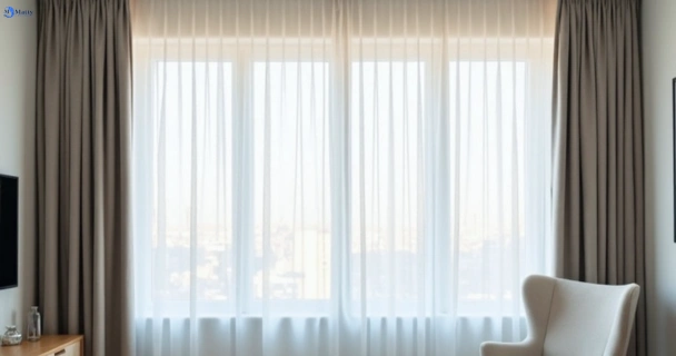Restored vibrant drapes in cleveland QLD after Matty Curtain Cleaning